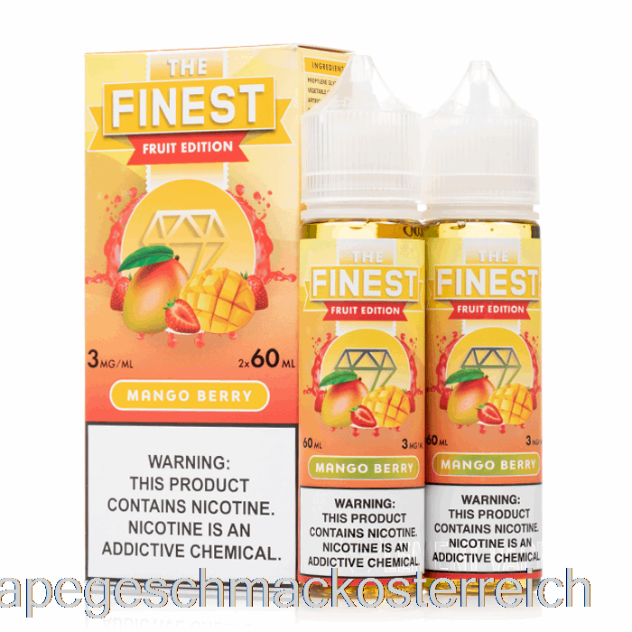 Mangobeere - Die Feinste Fruchtedition - 120ml 3mg Vape-Geschmack